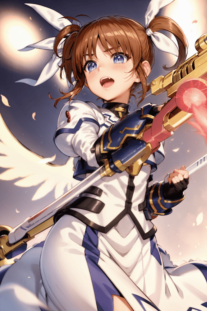 Nanoha Takamachi (Magical Girl Lyrical Nanoha) 高町奈叶 （魔法少女奈叶） || kozue - AI LoRA model on PixAI