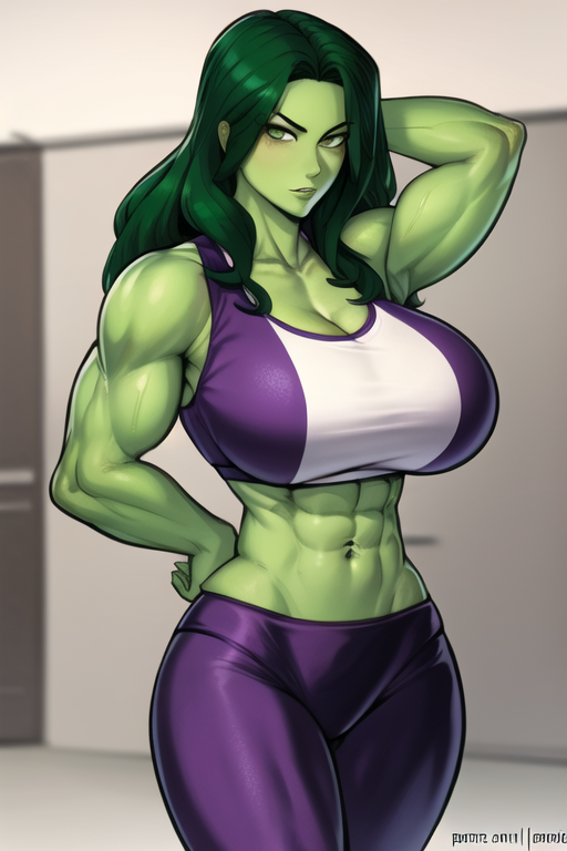 She Hulk - AI LoRA model on PixAI