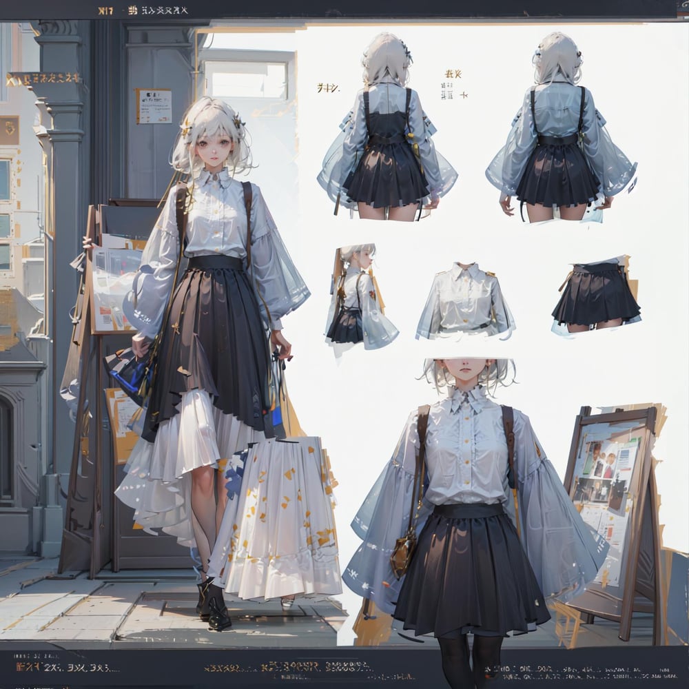reference sheet/reference for art - AI Model cover image