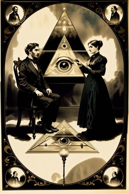 Victorian Esoteric - AI LoRA model on PixAI
