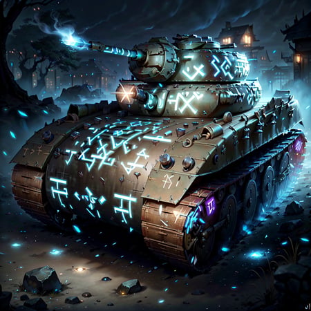 Glowing runes AI Lora - AI Model cover image