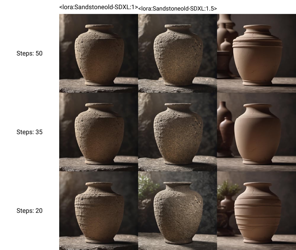 Sandstone Weathered Texture - AI Model cover image