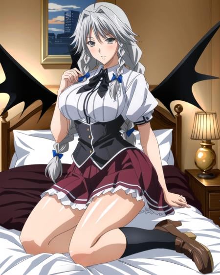DxD all girls + Gasper (Rias, Sona, Yasaka, Venelana, Akeno, Asia, Tsubaki, Xenovia, Grayfia, Kunou, Gasper, Rossweisse, Irina, Kiryuu, Koneko, Kuroka, Serafall, Ophis, Ravel) - AI Model cover image
