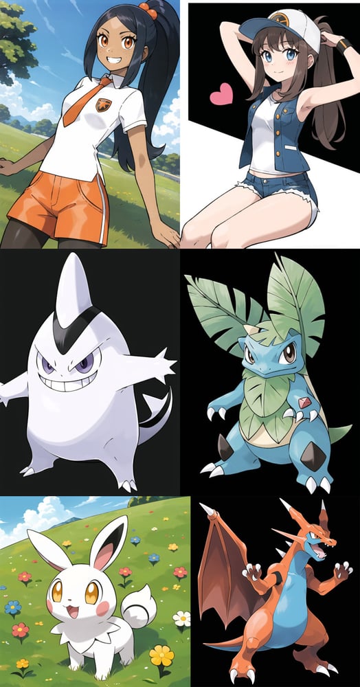 Pokemon LoRA (Ken Sugimori Style for Fakemon and Characters) V3 - AI Model cover image