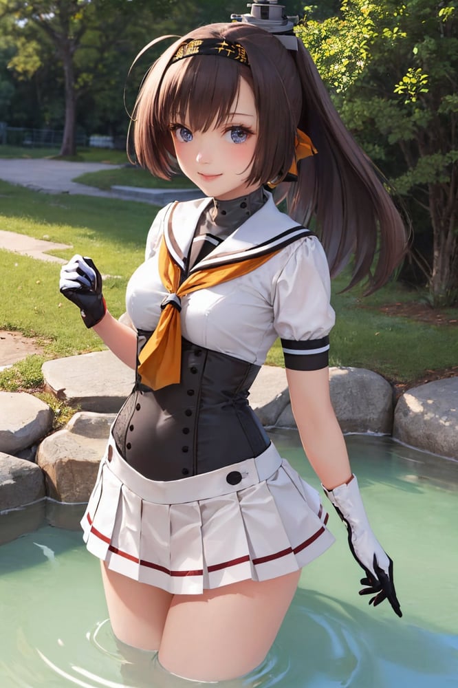 Akizuki/あきづき/秋月 | Kantai Collection(kancolle)/艦隊これくしょん(艦これ)/艦隊Collection || justTNP - AI Model cover image