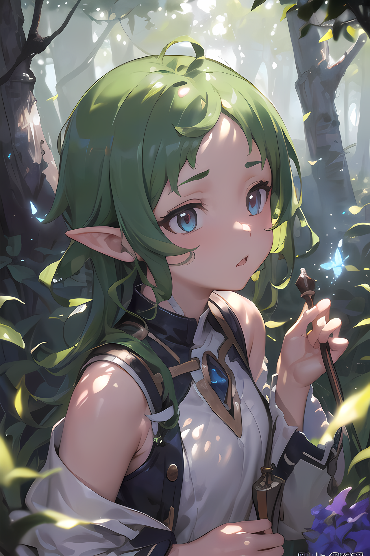 AI art "Sylphiette (Mushoku Tensei)" featuring #Cute