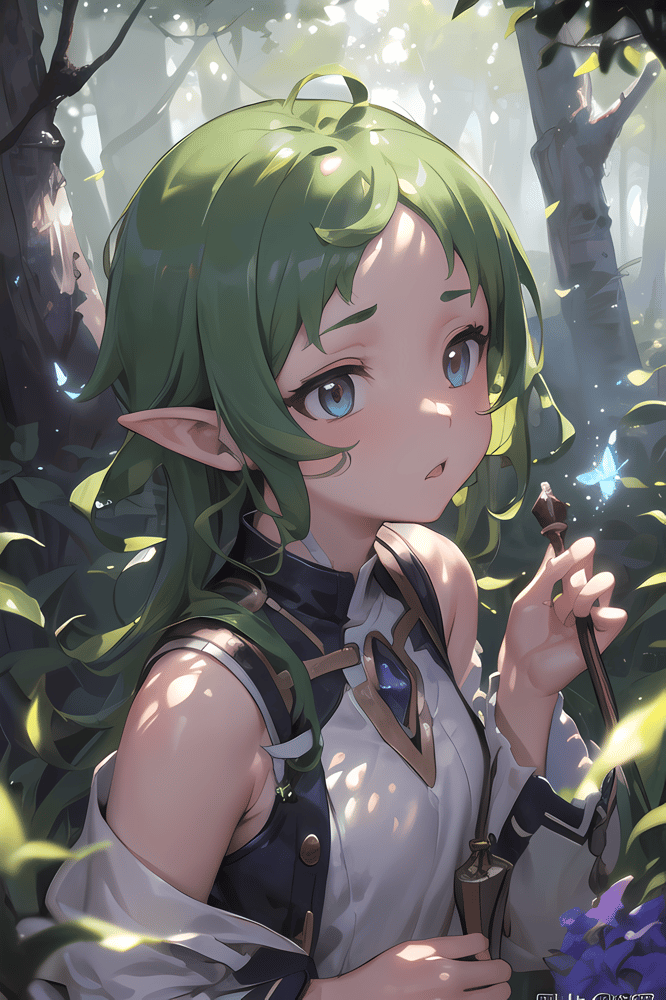 AI art "Sylphiette (Mushoku Tensei)"