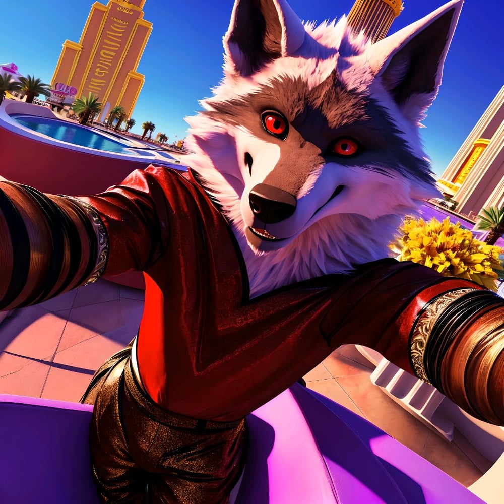AI artwork for keywords death Wolf (3D ULTRA HD 8K)