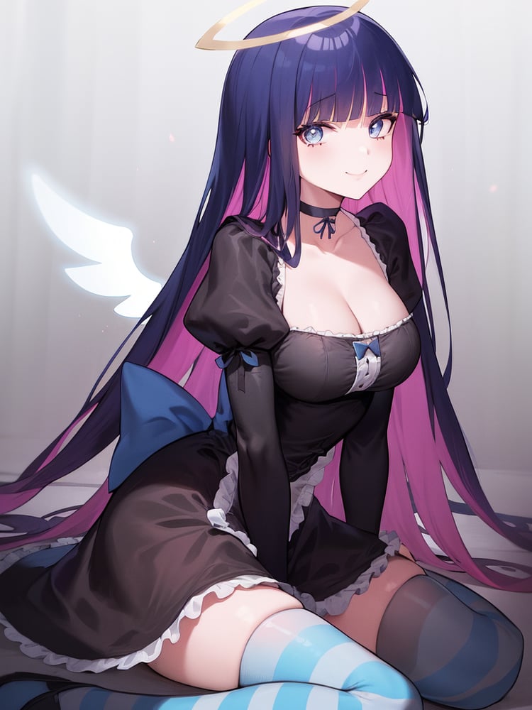 Stocking Anarchy (パンティ & ストッキング with ガーターベルト) - AI Model cover image