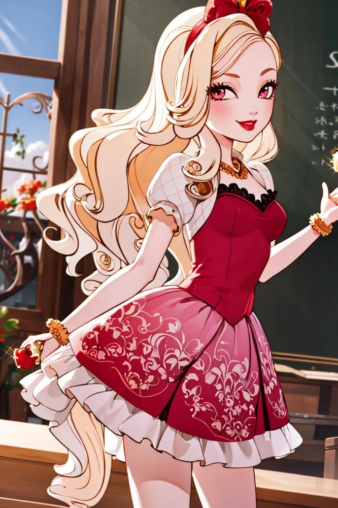 Apple White (Ever After High) - AI LoRA model on PixAI