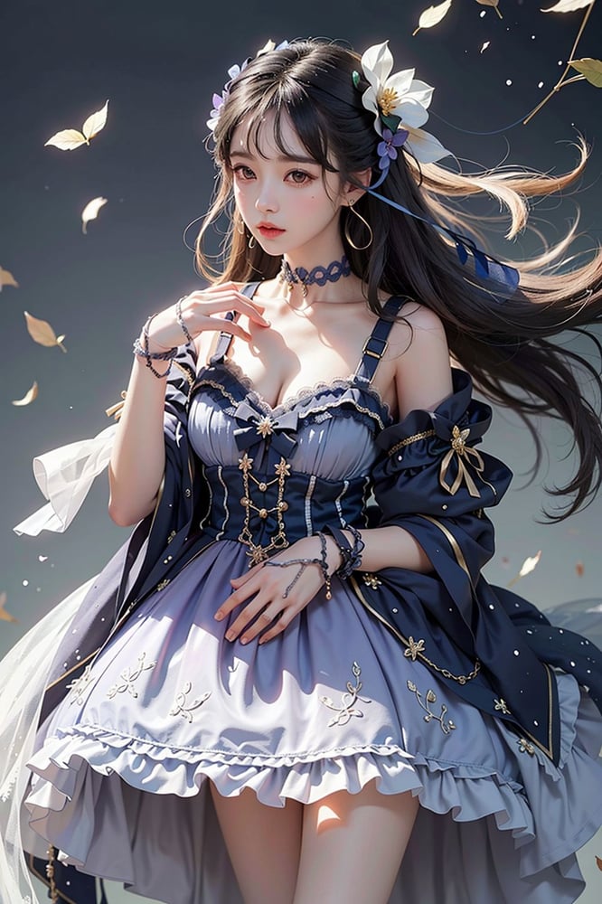 blue dress 1.3 - AI Model cover image