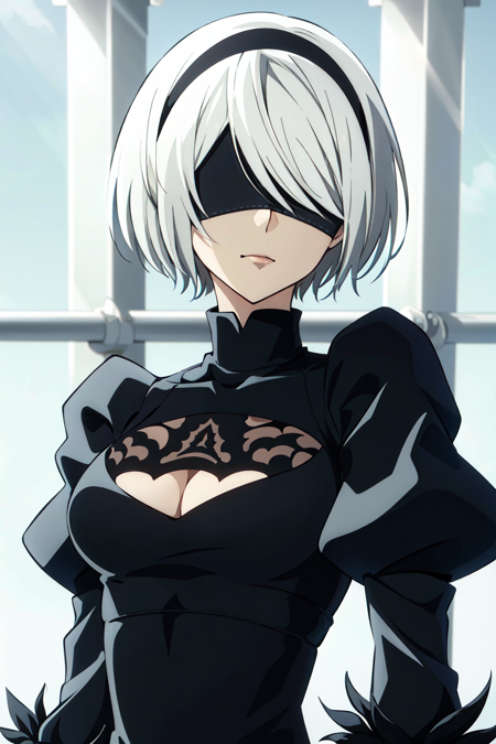 Nier Automata Anime Style LoRA - AI Model 커버 이미지