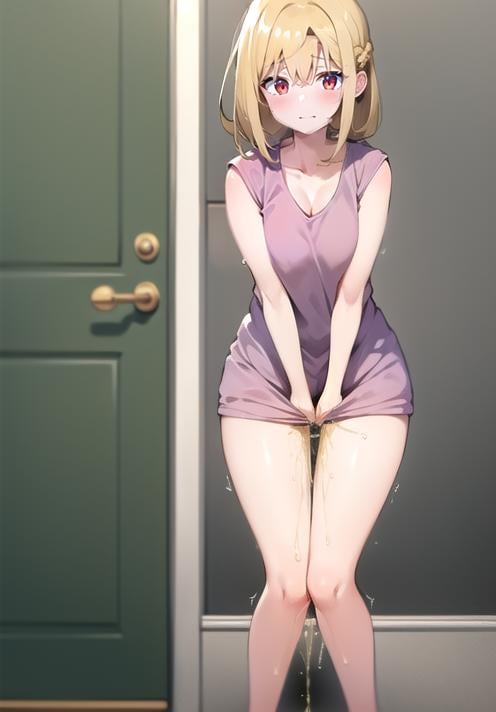 Peeing self [Concept] - AI LoRA model on PixAI