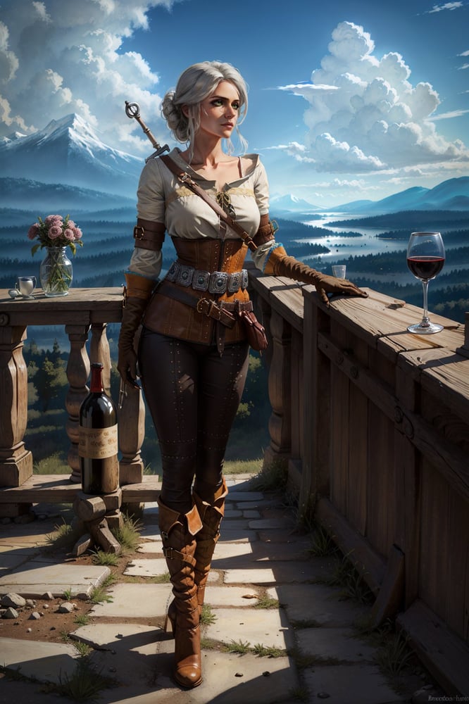 Ciri | The Witcher 3 : Wild Hunt - AI LoRA model on PixAI