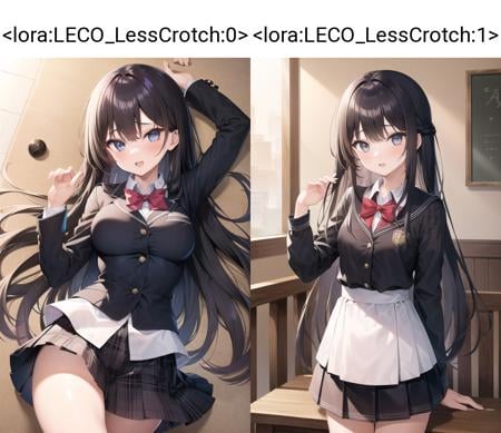 Reduces skirt crotch sticking スカートの股の張り付きを軽減 - AI Model cover image