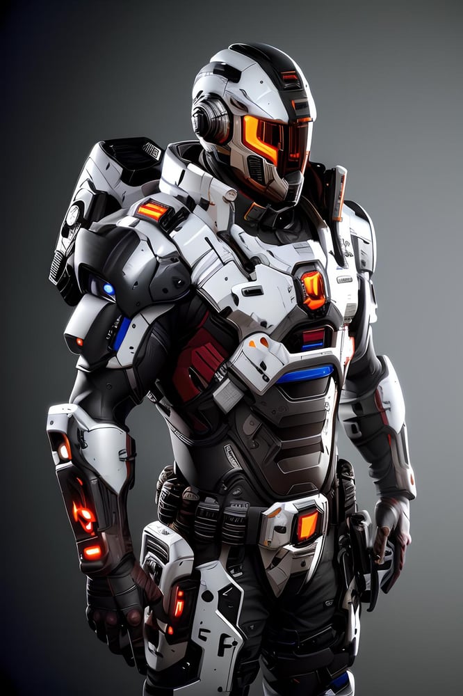 Mecha Armor - AI LoRA model on PixAI