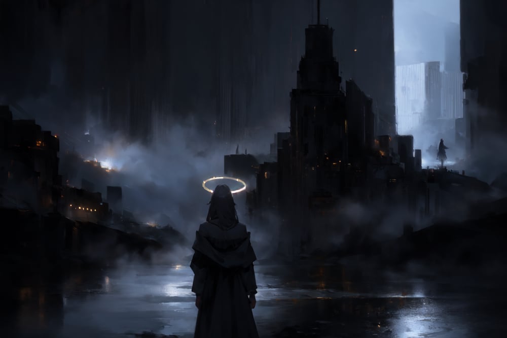 AI art "Dark"