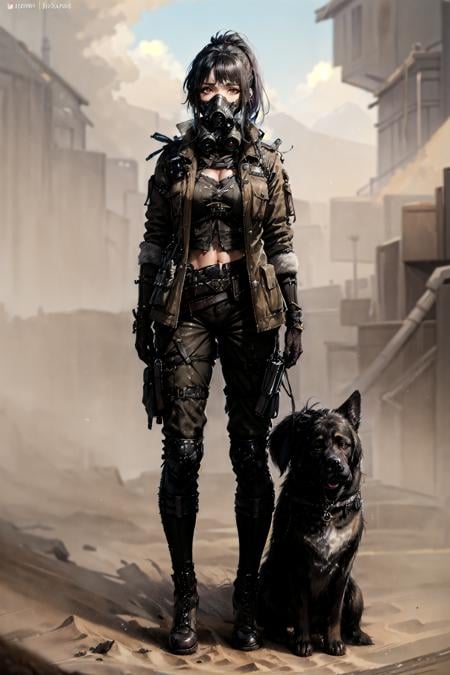 Post Apocalypse - AI LoRA model on PixAI