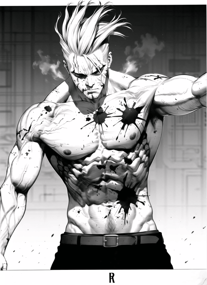 Boichi Manga (Sun Ken Rock / Dr. Stone / Doujins) Style LoRA - AI Model cover image
