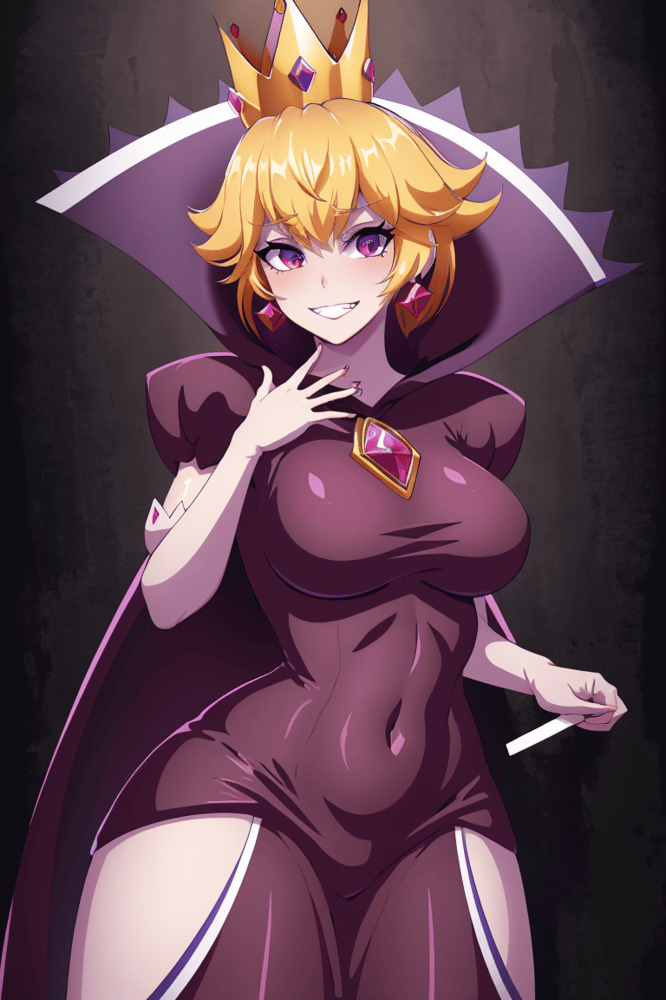 Shadow Queen Peach (Paper Mario) - v1.0 - AI LoRA model on PixAI