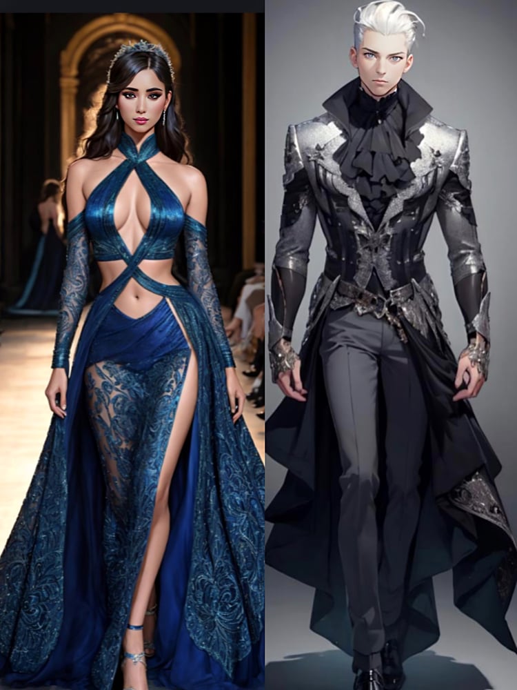 Haute Couture Fashion - AI LoRA model on PixAI