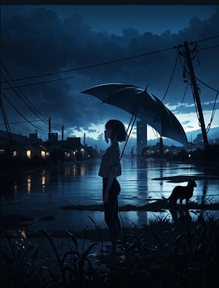 Rain, Blue and Sarrow  - AI Model cover image