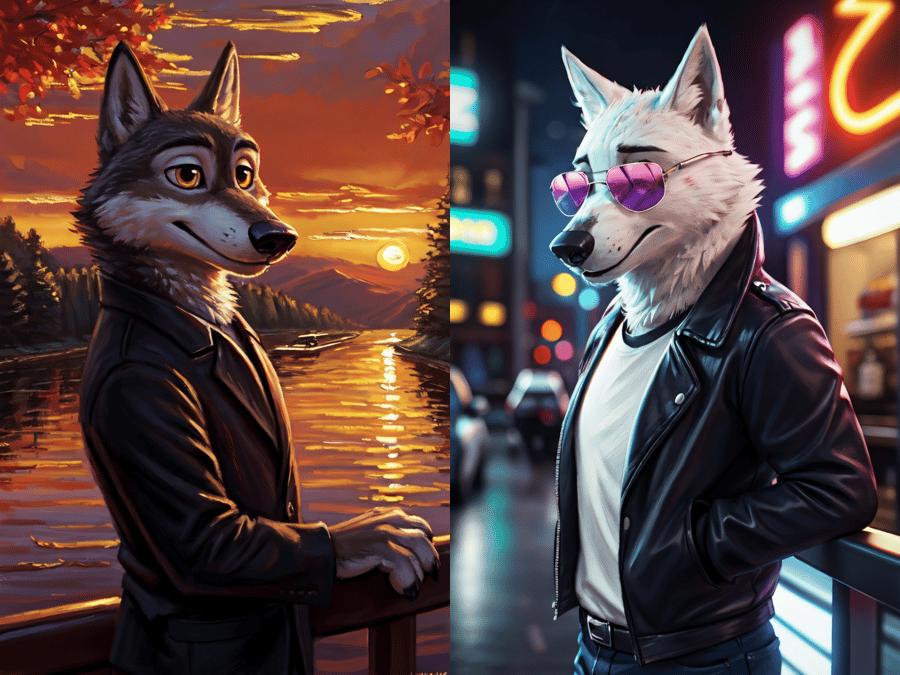 Larry + Gary (Zootopia) Wolves, Multi-Character LoRA by Cynfall - AI LoRA model on PixAI