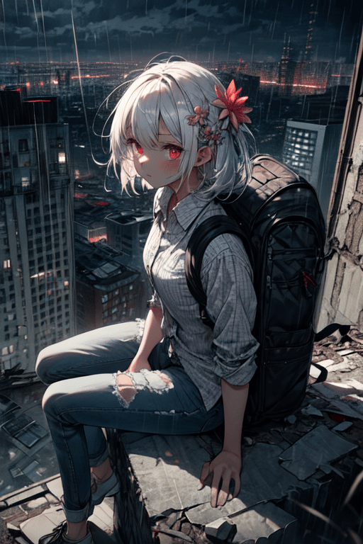 AI art "Surviving"