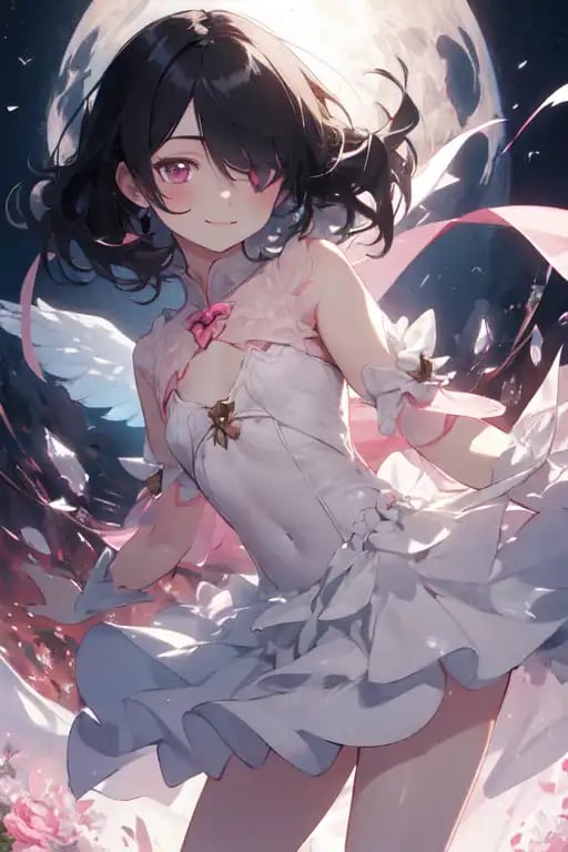 AI art "Magical girl"