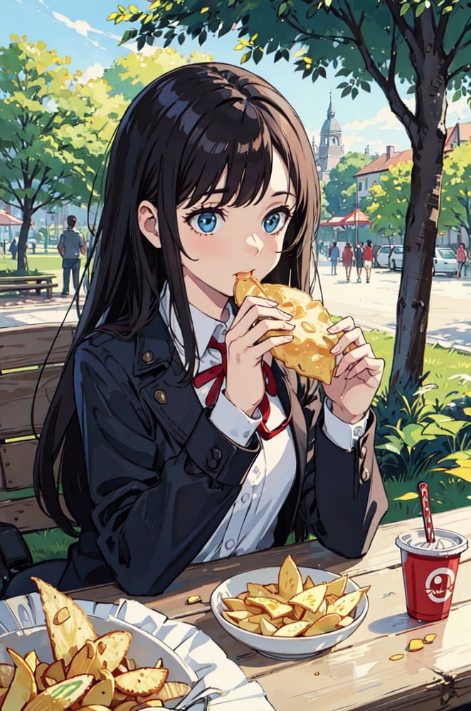 AI art "Who doesn't love to eat?"