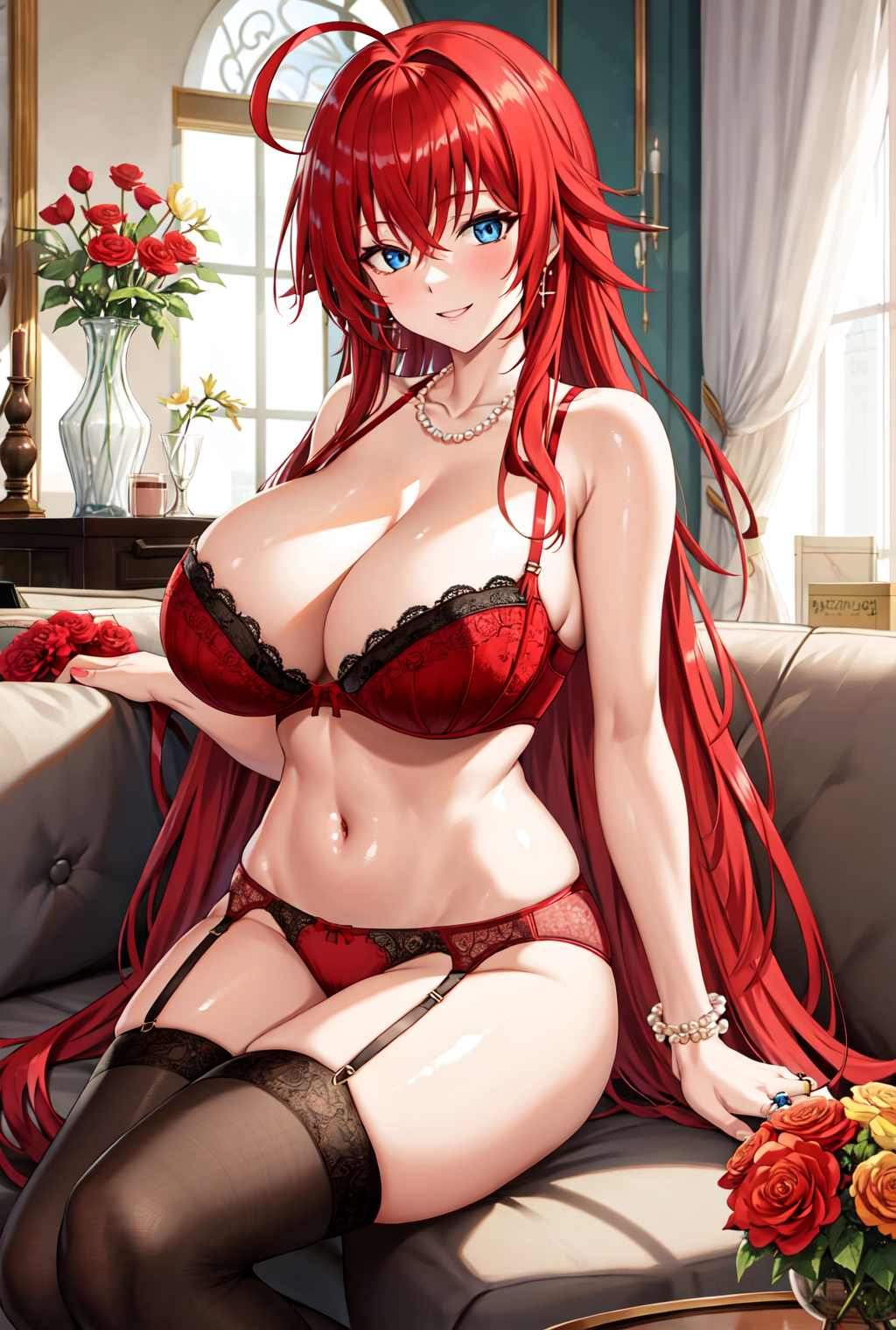 Rias Gremory Lingerie - AI Model cover image