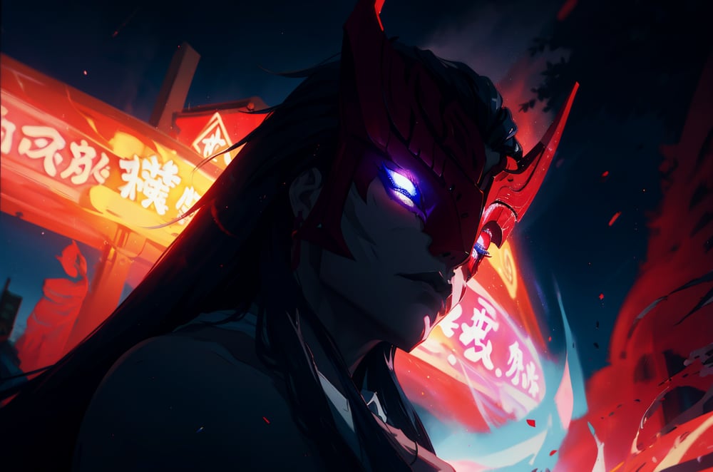 Yone - The Demon Slayer - AI LoRA model on PixAI