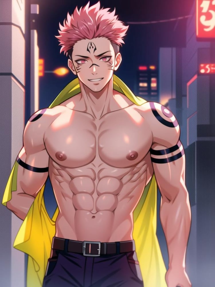 Sukuna (Jujutsu Kaisen) - AI LoRA model on PixAI