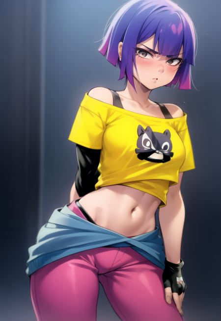 (Semi-Real) Miko Kubota (Glitch Techs) - AI LoRA model on PixAI