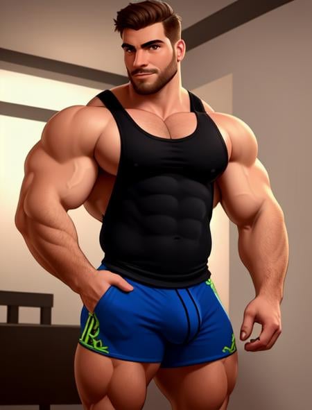 BB Male Mix 2.5D - AI Model cover image