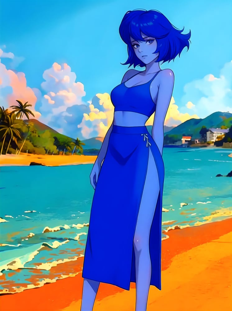 Lapis lazuli V3 - AI LoRA model on PixAI
