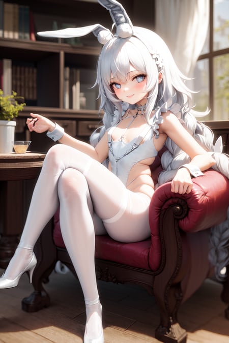 Le Malin Listless Lapin (Azur Lane) | ル・マラン 昼寝好きのラピヌ | 恶毒 懒懒的白兔（碧蓝航线） - AI Model cover image