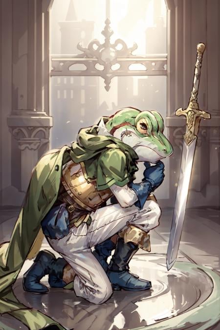Frog (Chrono Trigger) Game Character LoRA by NostalgiaForever - AI LoRA model on PixAI