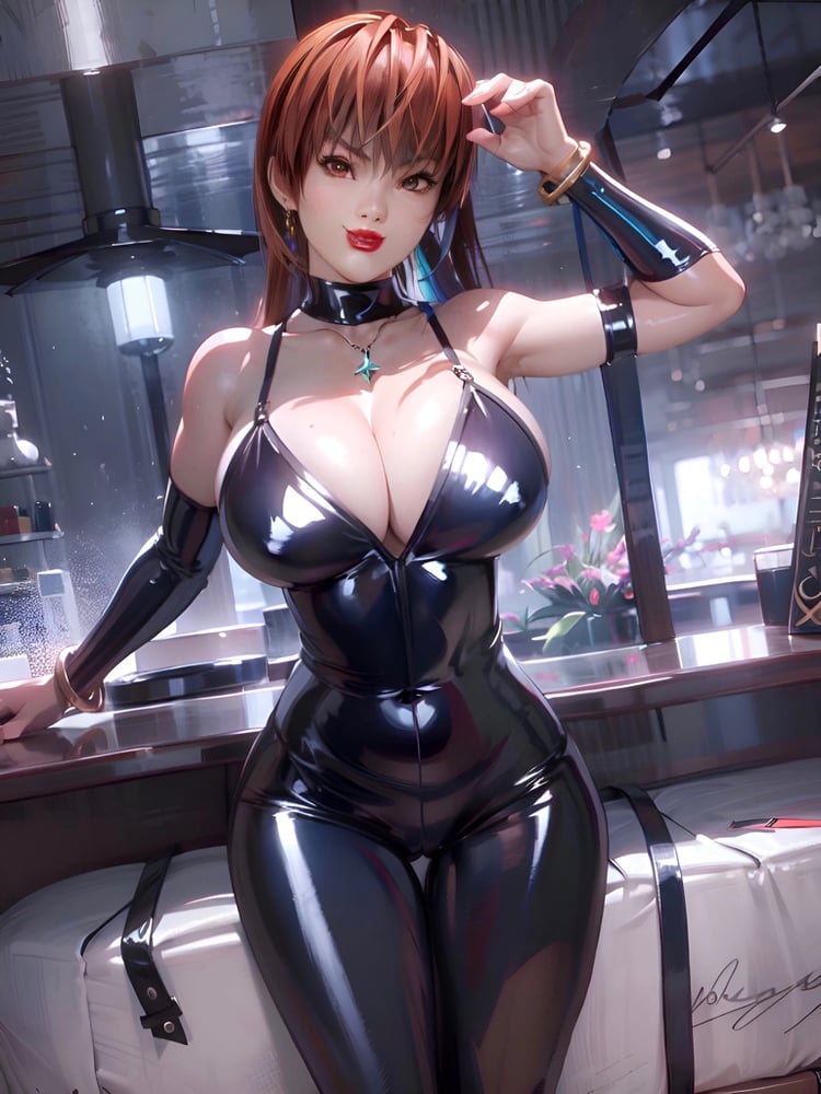 AI art "Kasumi Latex 2" generated with DOA - Kasumi