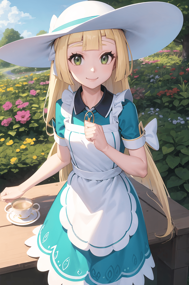 Lillie Tea Time Outfit - AI Model cover image