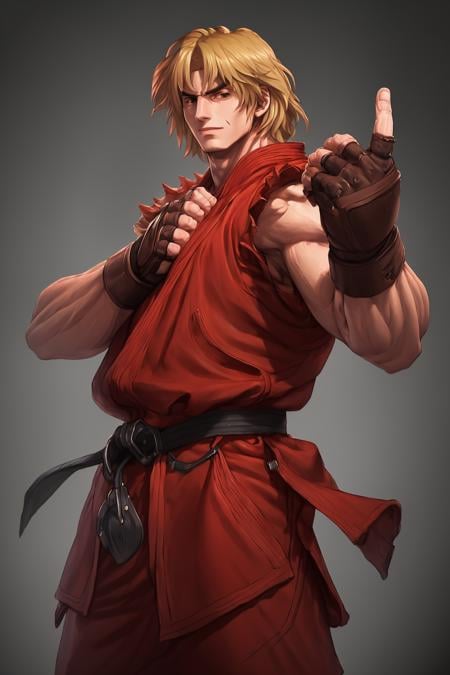 Ken Masters - Street Fighter Character - AI Model cover image
