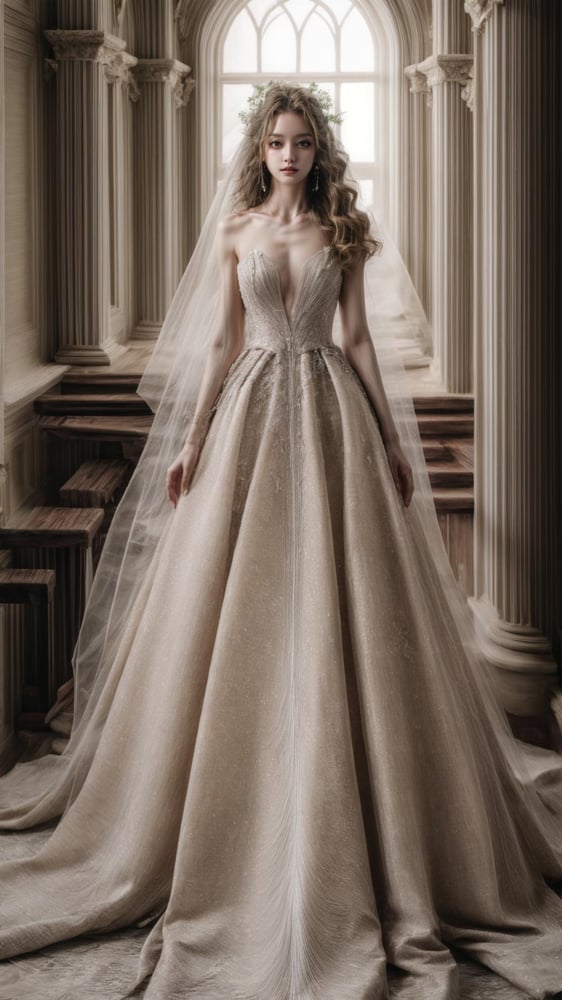 Fairy Wedding Dress 仙女婚纱裙 - AI Model cover image