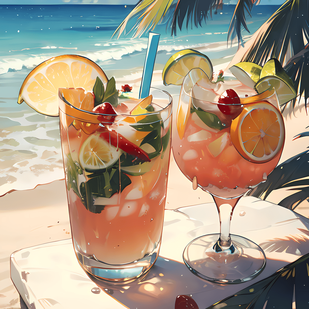AI art "Drinks"