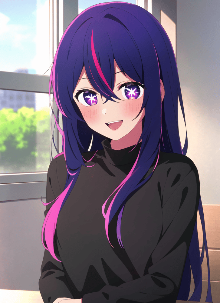 oshi no ko style lora! - AI LoRA model on PixAI