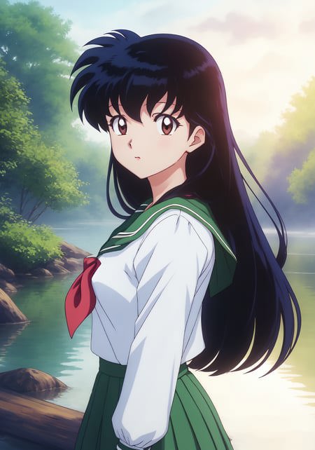 Kagome Higurashi - InuYasha - AI LoRA model on PixAI