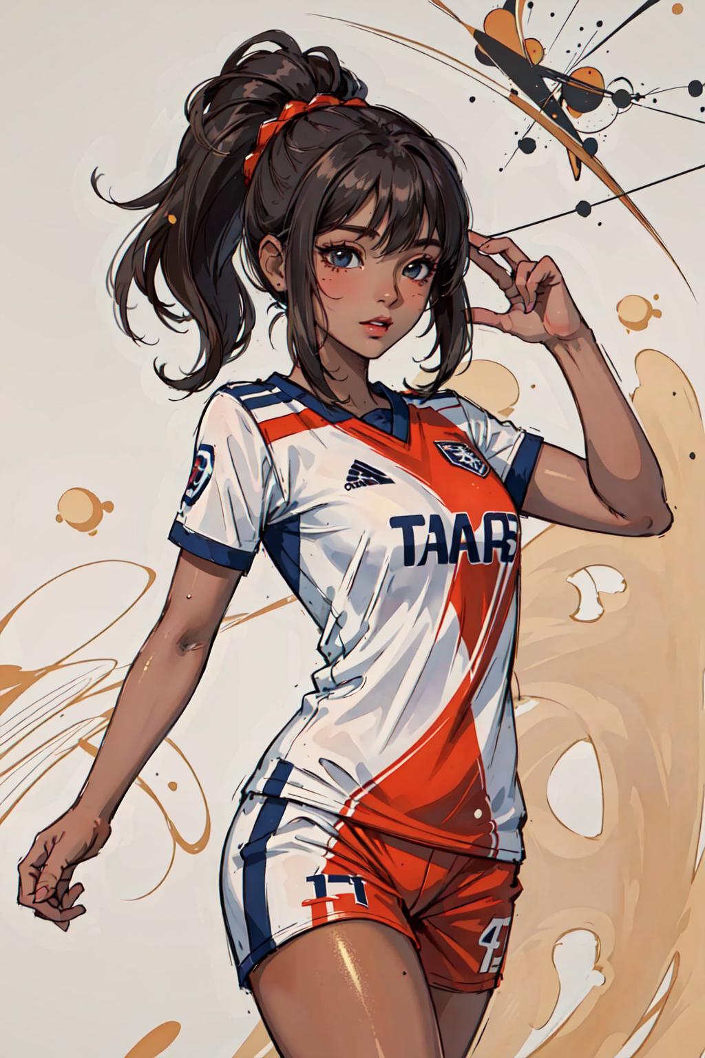 Soccer Uniform - AI Model cover image