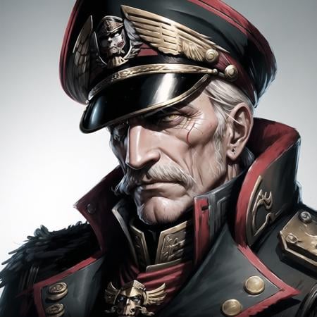 Warhammer 40k Commissar - AI Model cover image