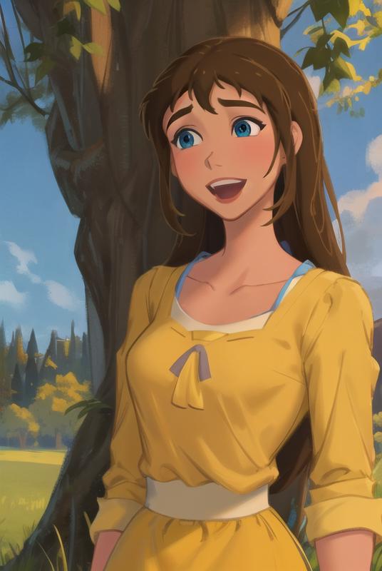 Jane Porter (Tarzan) - Disney Princess - by YeiyeiArt｜AI Art Model ...