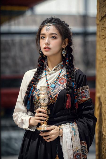 TQ - Tibet Clothes | Trang phục Tây Tạng | Clothing - AI Model cover image