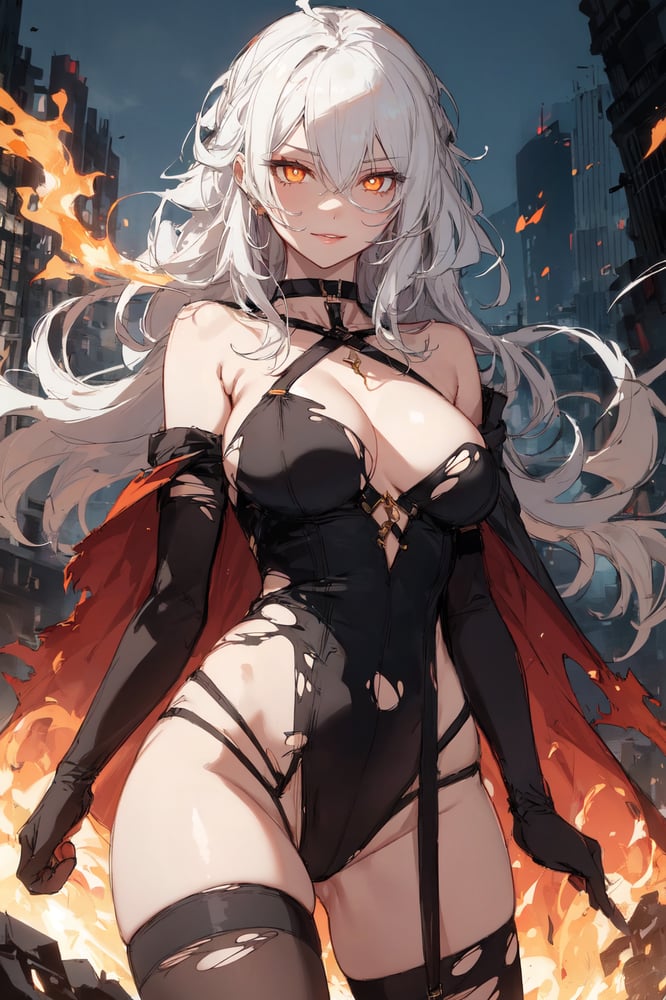 AI art "🔥 Burning ~"